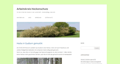 Desktop Screenshot of heckenschutz.de